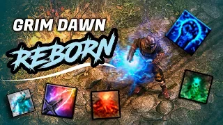 Grim Dawn REBORN MOD trailer - complete Class and Skill rework / overhaul ARPG