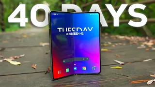 40 Days With the Galaxy Z Fold 5... Z Fold 5 HONEST Review