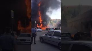Пожар в Ростове на Дону сегодня(3)