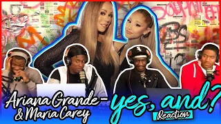 Ariana Grande - yes, and? with Mariah Carey (official lyric video) | Reaction