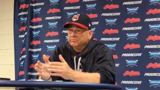 Terry Francona announces Indians' starters for first three games of the World Series