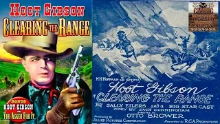 Clearing the Range | Western (1931) | Hoot Gibson