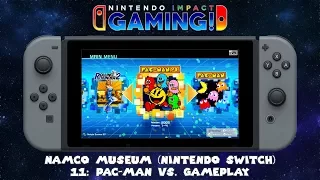 NAMCO MUSEUM (Nintendo Switch) - 11: Pac-Man Vs. Gameplay
