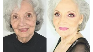 Maquillaje para Abuelas Piel Madura (Mujeres 80+)