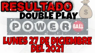 RESULTADOS POWERBALL DOUBLE PLAY DEL LUNES 27 DE DICIEMBRE DEL 2021 $10,000,000