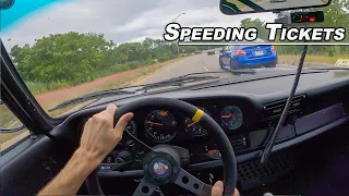 How to Avoid Speeding Tickets - 1988 Porsche 911 POV