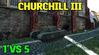 World Of Tanks | Churchill III - Without Premium Ammo - 2200 Damage - 10 Kills