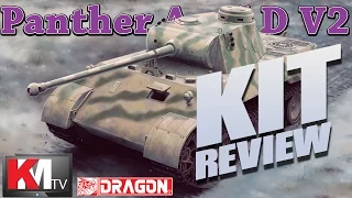 Kit Review: Dragon 6822 Panther Ausf D. V2 in 1/35