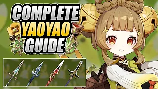 YAOYAO COMPLETE GUIDE | Optimal Builds, Weapons, Artifacts, Team Comps | Genshin Impact