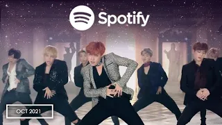 [TOP 100] • MOST STREAMED BTS SONGS ON SPOTIFY OF ALL TIME! — (OCT 2021)