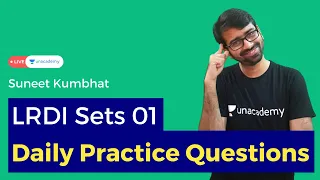 LRDI Practise Sets | CAT Exam Preparation | Logical Reasoning Questions |1|