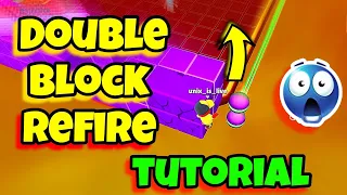 How to do Double Block Refire in Stumble Guys 🔥 Step by Step Guide 🔥 Tips & Tricks 🔥