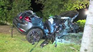 Horrorunfall im Auto der Eltern: 14-Jähriger rast mit zwei Freunden in Ahlhorn gegen Baum