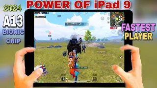 This is The Power🥶 Of Cheapest Apple iPad🔥 in 2024 | Apple iPad 9 A13 Bionic Chip Test🔋 Pubg Mobile