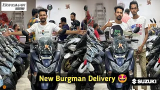 Suzuki Burgman Delivery | Suzuki New Burgman Details | new suzuki burgman 2024
