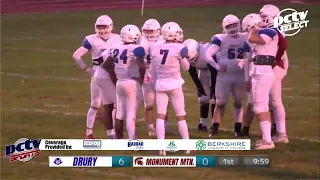 Drury vs  Monument Mountain Football   10 28 22