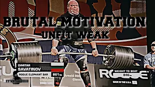 BRUTAL STRONGMAN AND POWERLIFTING MOTIVATION / WSM / REAL INSANE DEADLIFT / unfit weak / IPF -Arnold