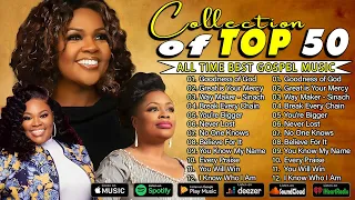 GOODNESS OF GOD | 50 All Time Best Gospel Songs 2024 | CeCe Winans, Tasha Cobbs, Jekalyn Carr