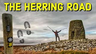 Hiking the Historic Herring Road: Backpacking 30 Miles Over 2 Days!