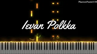 Ievan Polkka Piano Tutorial EASY