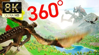 360 VR VIDEO |  Flying dragon - 8K ULTRA HD 60FPS