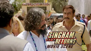 Aali Re Aali Aata Tumchi Baari Aali | Singham Returns | Movie Scene