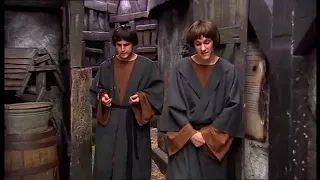 Horrible Histories Middle Ages curb defecating out of windows