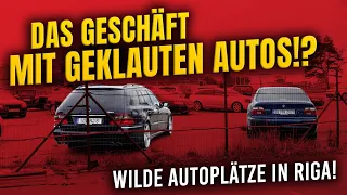 Undercover! Sind hier die geklauten Autos aus Deutschland ? Unterwegs auf Rigas Gebrauchtwagenmarkt!