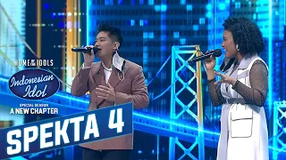 Boy Dampingi Jemimah Sambil Ngerap Pecah Banget - Spekta Show TOP 10 - Indonesian Idol 2021