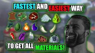 The Fastest and Easiest Way to get All Materials in Blox Fruits Update 17.3 (Guide)