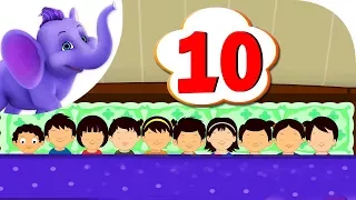 Ten in a Bed – Nursery Rhyme with Karaoke