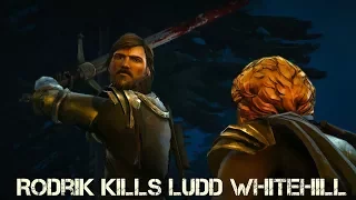 Game Of Thrones Telltale Episode 6 - Rodrik Kills Ludd Whitehill