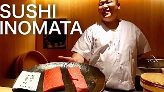 OMAKASE AT SUSHI INOMATA -Kawaguchi,Saitama - April 2019 - Japanese Food [English Subtitles]