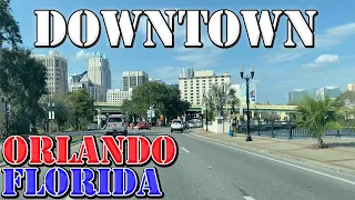 Orlando - Florida - 4K Downtown Drive