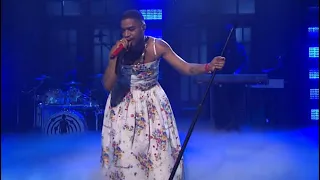 Kid Cudi wears a DRESS in latest SNL performance. BRUH