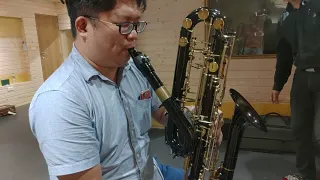 Mr. William Chung plays Contra-Alto & Contrabass Clarinet