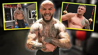 Krafttraining für den Kampf gegen Michael Smolik - RINGLIFE