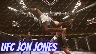 UFC Jon Jones Knockout inthe Air