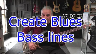 Creating Blues Bass Lines