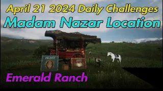 Red Dead Online Daily Challenges Madam Nazar Location April 21 2024 #rdr2 #rdo #reddead2online