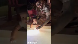 CATTLEYA JUGANDO CON ANUEL POR PRIMERA VEZ CON LA HIJA DE YAILIN LA MÁS VIRAL PASÓ ESTO 😱 #shorts