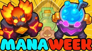 METEOR + INFINITE MANA!! MULTIPLICATION WEEK! In Rush Royale!