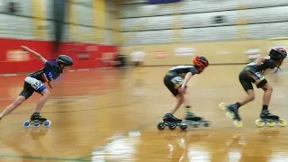 2018 National Speed Skating Championships u12 boys 1000m final