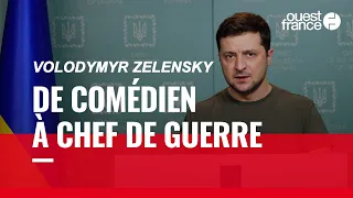 Guerre en Ukraine : qui est Volodymyr Zelensky, ancien comédien devenu chef de guerre ?