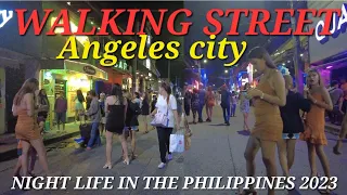 NIGHT LIFE IN THE PHILIPPINES 2023. FRIDAY IN ANGELES CITY. Full Video