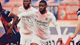 Fikayo Tomori Full AC Milan Debut vs Bologna