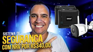 FAÇA VOCÊ MESMO! Como MONTAR UM SISTEMA DE SEGURANÇA DE CAMERAS IP NA SUA CASA COM NVR (BARATO)