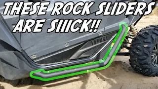 SuperATV Yamaha YXZ1000R Rock Slider Install | Nerf Bars | Tree Kickers | Yamaha UTV Tree Bars