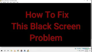 How to Fix Black Screen Problem With Kali Linux In VirtualBox | Kali linux Blank Screen Error Fix