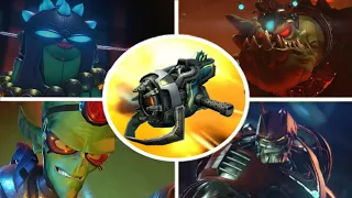 Ratchet & Clank PS4 - All Bosses (Ryno Only)